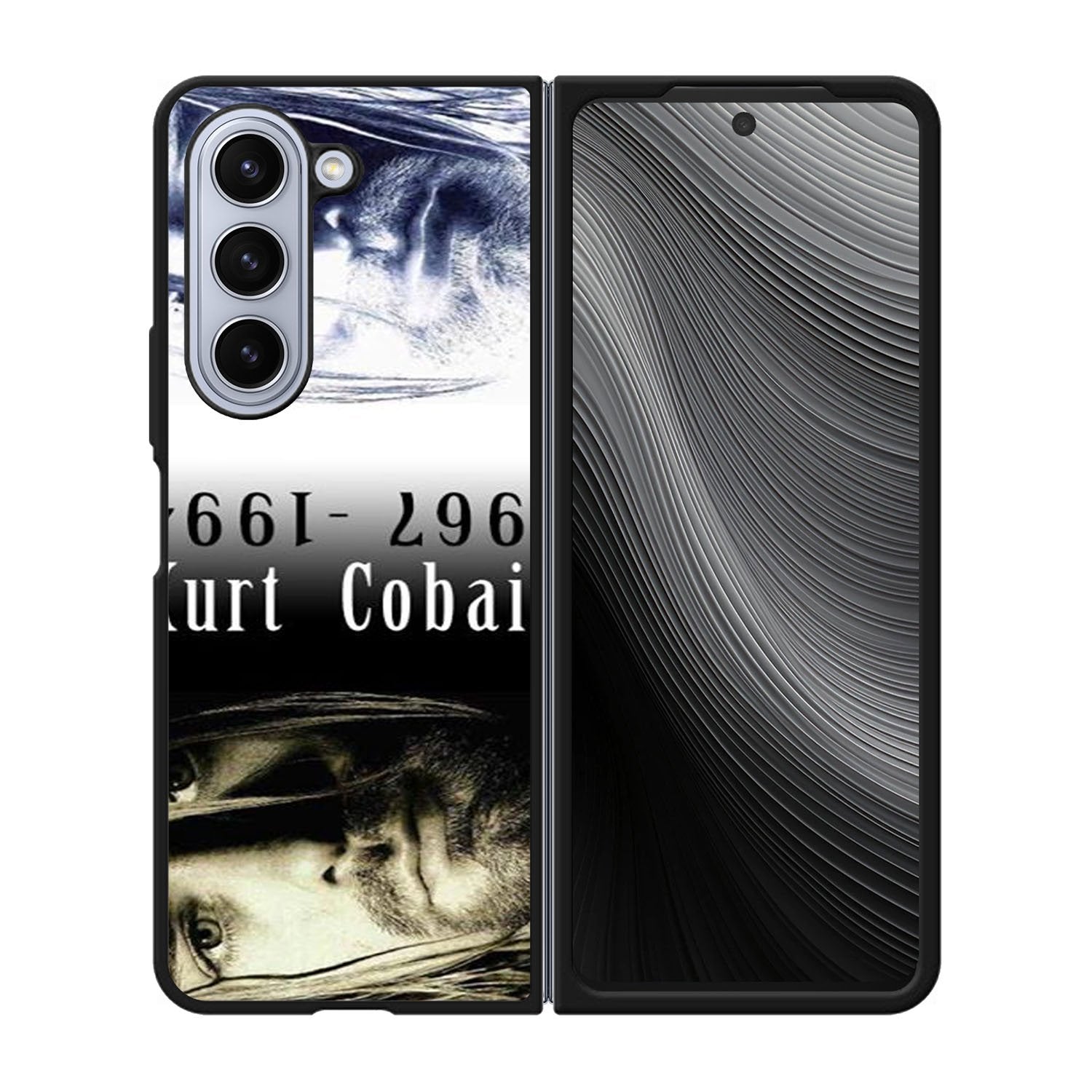 RIP Kurt Cobain Case Samsung Galaxy z Fold 5 5G BC1661