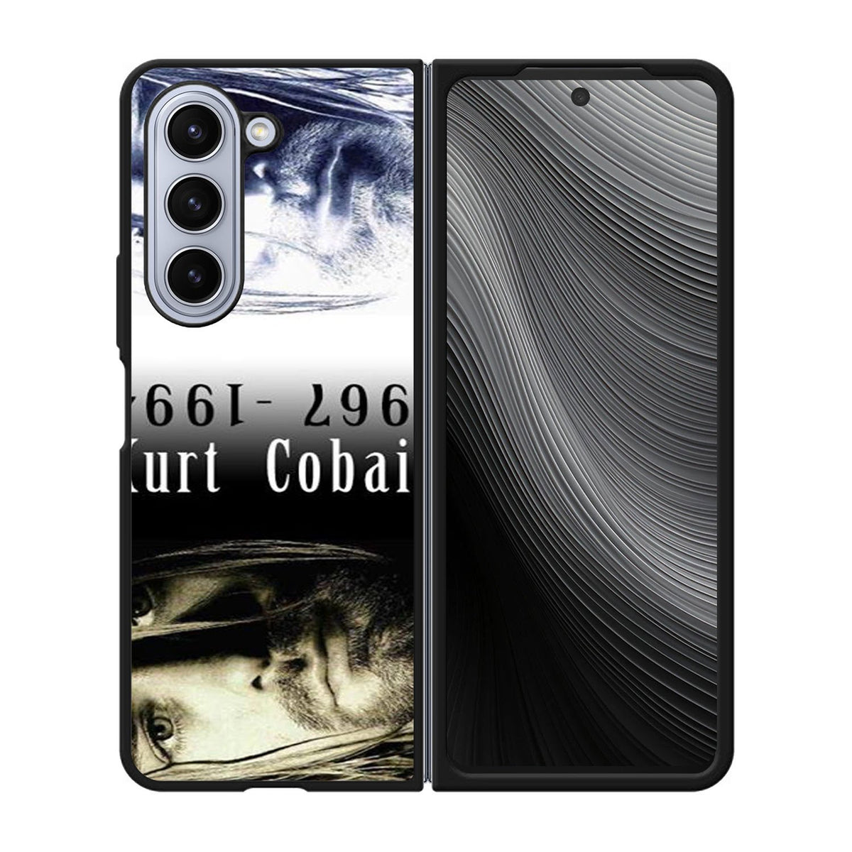 RIP Kurt Cobain Case Samsung Galaxy z Fold 5 5G BC1661