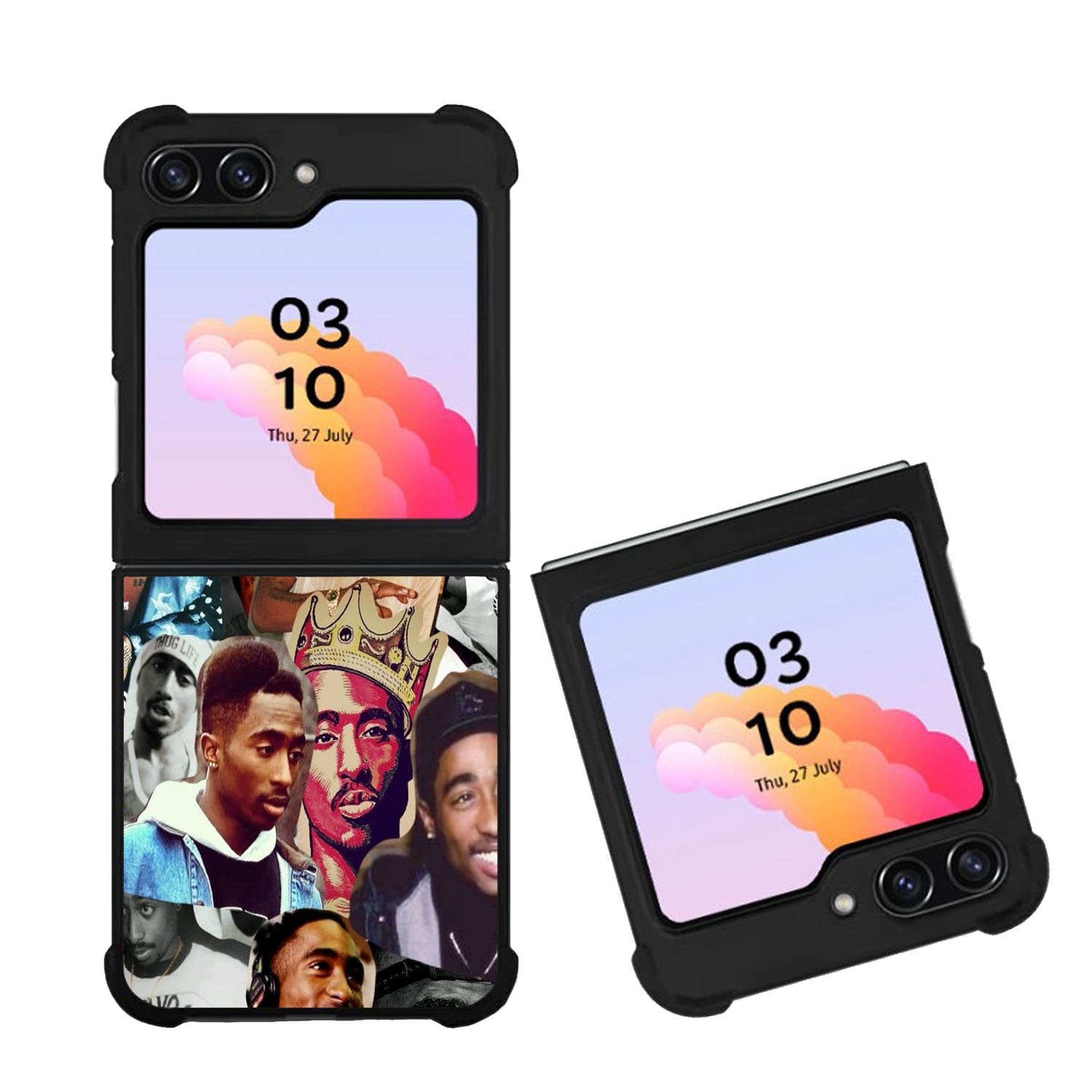 Tupac Shakur collage Case Samsung Galaxy Z Flip 5 5G BC1663