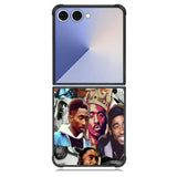 Tupac Shakur collage Samsung Galaxy Z Flip 7 Case BC1663