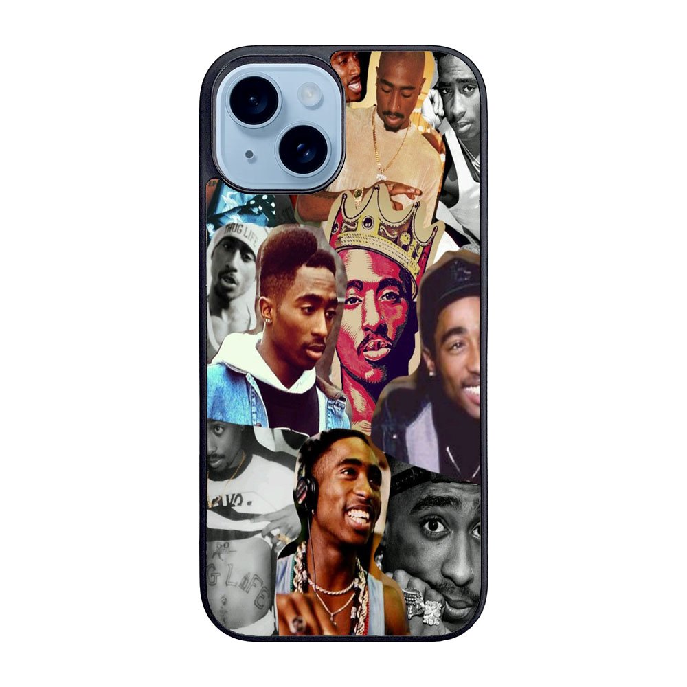Tupac Shakur collage Case iPhone 15 BC1663
