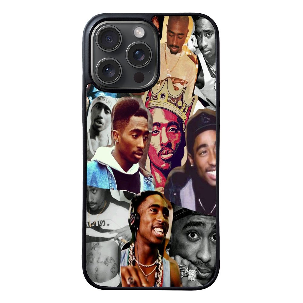 Tupac Shakur collage Case iPhone 15 Pro Max BC1663