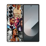 Tupac Shakur collage Case Samsung Galaxy Z Fold 6 5G BC1663