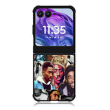 Tupac Shakur collage Motorola Moto Razr 2024 , Moto Razr 50 Case FE1663