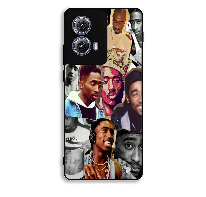 Tupac Shakur collage Motorola Moto Edge 2024 Case BC1663