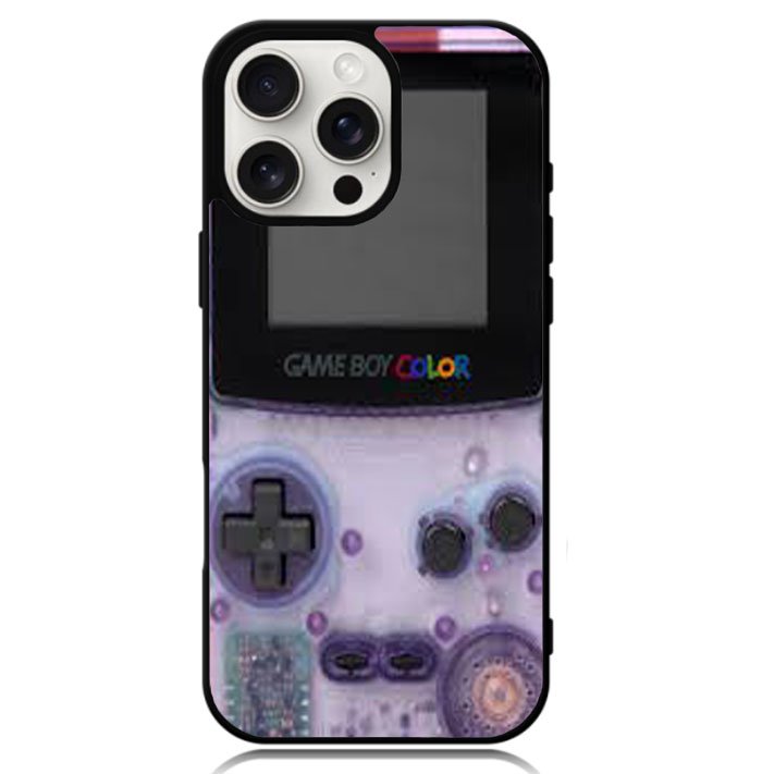 purple gameboy Case iPhone 16 Pro BC1666