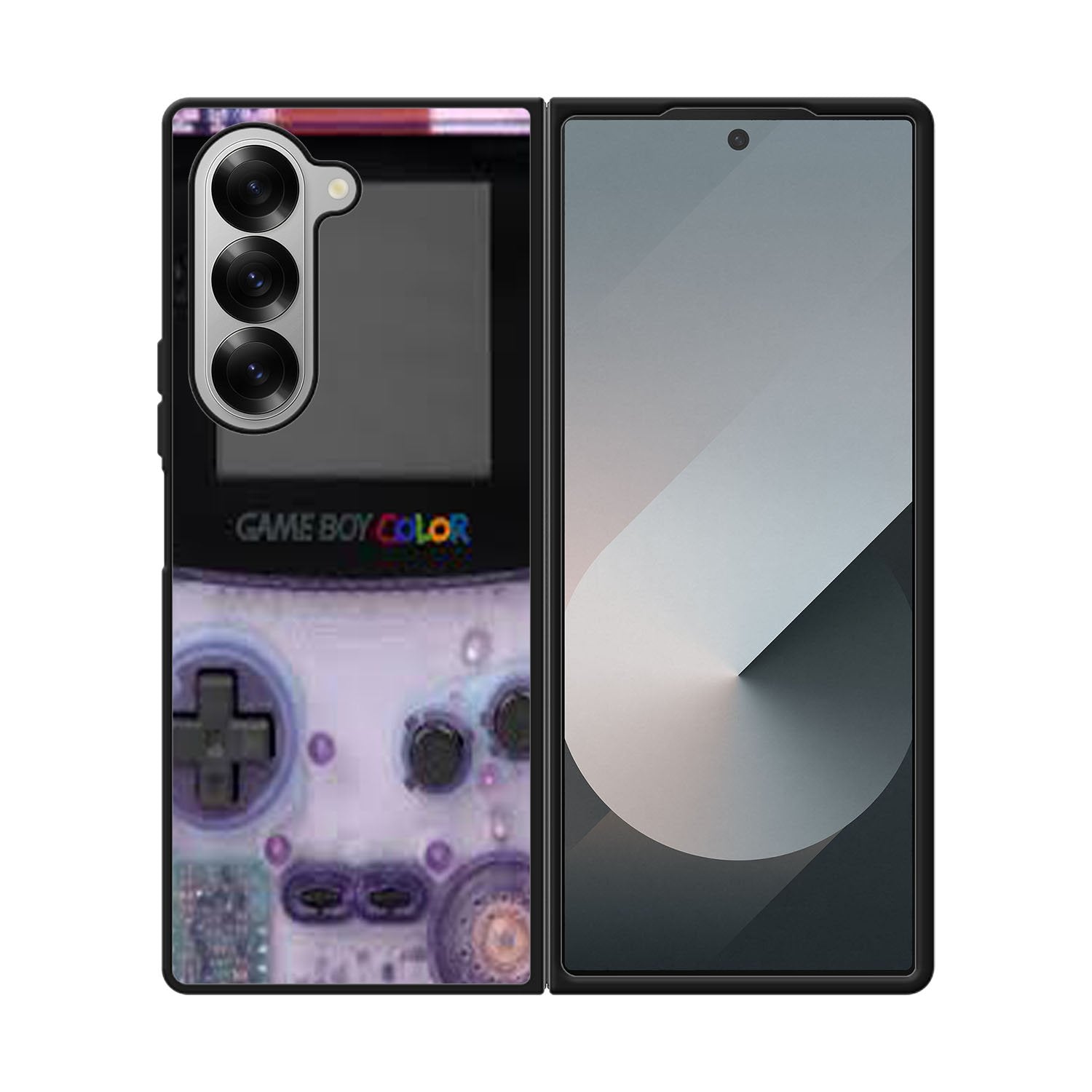 purple gameboy Case Samsung Galaxy Z Fold 6 5G BC1666