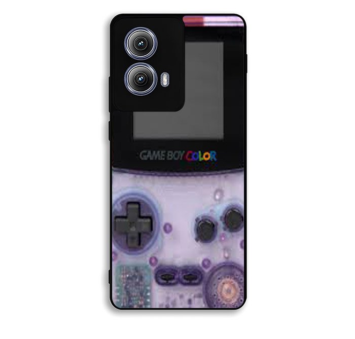purple gameboy Motorola Moto Edge 2024 Case BC1666