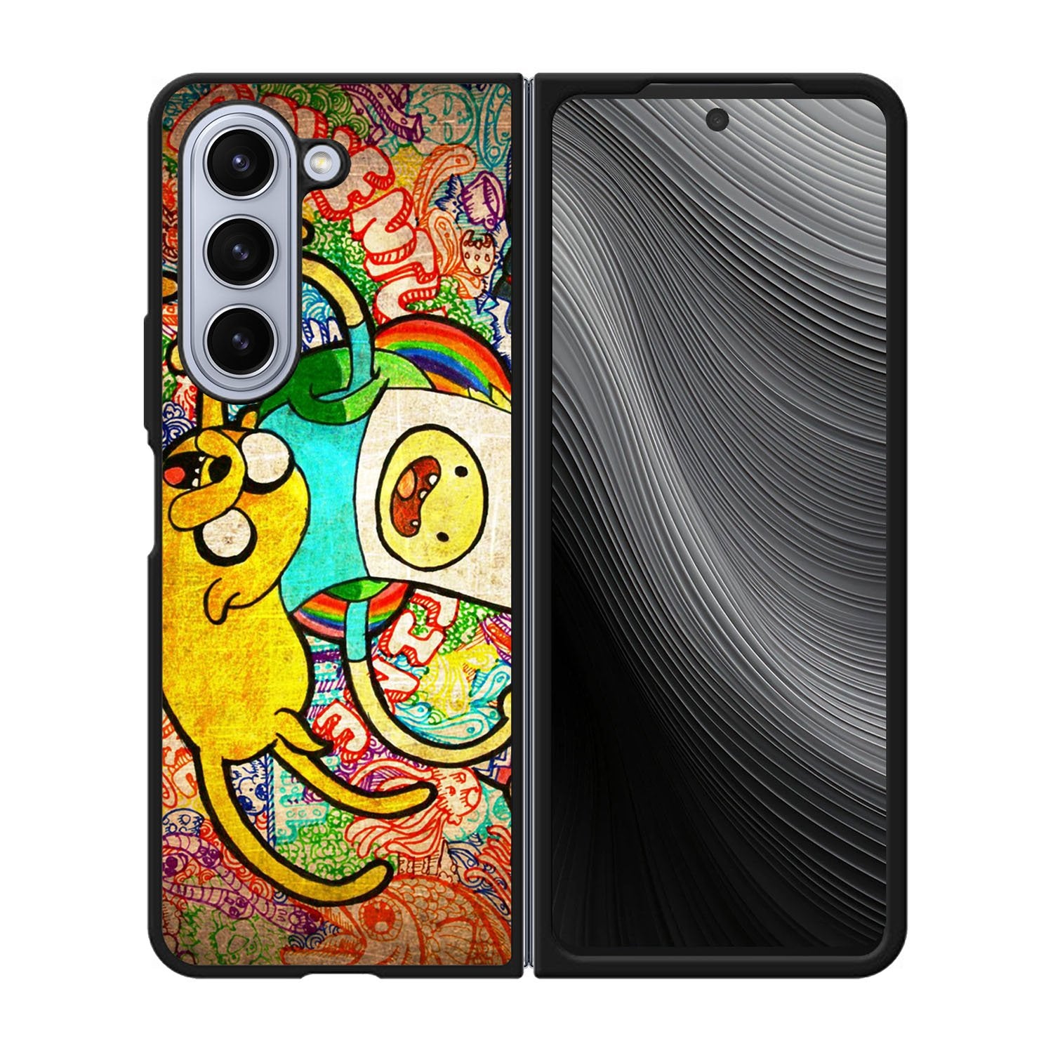 adventure time cover Case Samsung Galaxy z Fold 5 5G BC1667