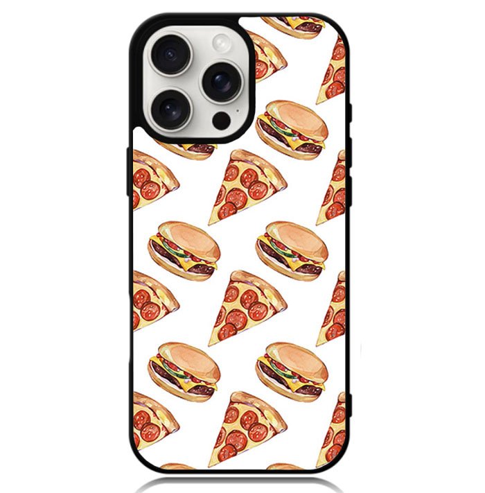 Pizza, hamburger 1 Case iPhone 16 Pro BC1673