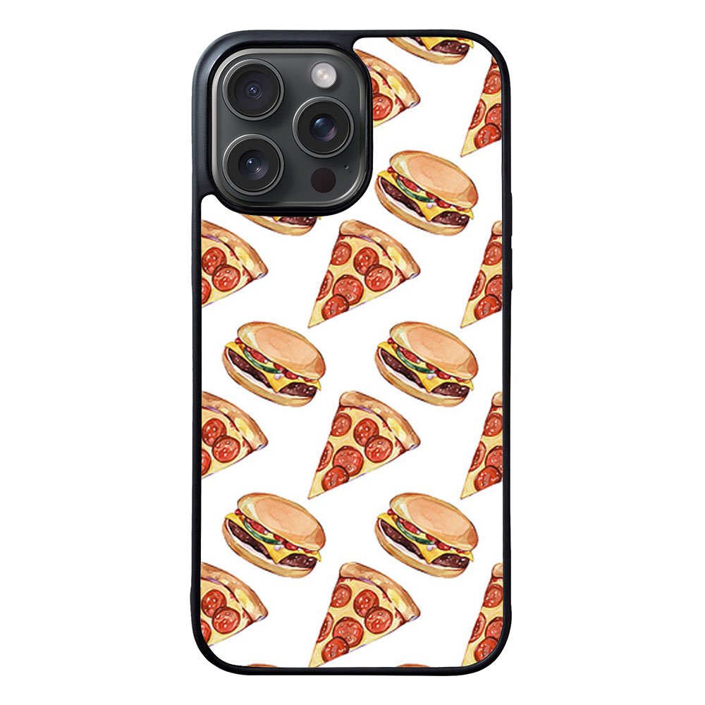 Pizza, hamburger 1 Case iPhone 15 Pro BC1673