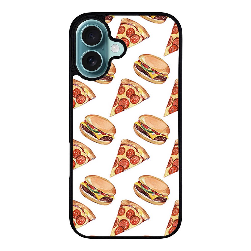 Pizza, hamburger 1 Case iPhone 16 Plus BC1673