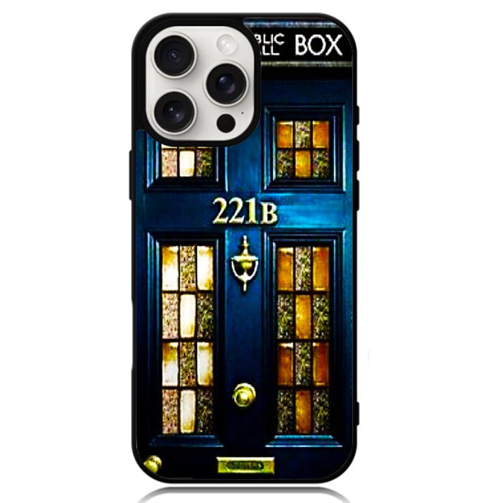 tardis sherlock holmes Case iPhone 16 Pro BC1674