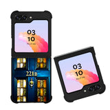 tardis sherlock holmes Case Samsung Galaxy Z Flip 5 5G BC1674