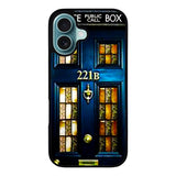 tardis sherlock holmes Case iPhone 16 Plus BC1674