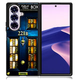 tardis sherlock holmes Samsung Galaxy Z Fold 7 5G Case BC1674