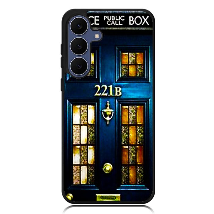 tardis sherlock holmes Samsung Galaxy S25 FE Case BC1674