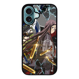 Sword Art Online Season 2 , Kirito and Sinon Case iPhone 16 Plus BC1675