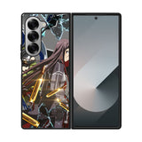 Sword Art Online Season 2 , Kirito and Sinon Case Samsung Galaxy Z Fold 6 5G BC1675