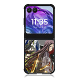 Sword Art Online Season 2 , Kirito and Sinon Motorola Moto Razr 2024 , Moto Razr 50 Case FE1675