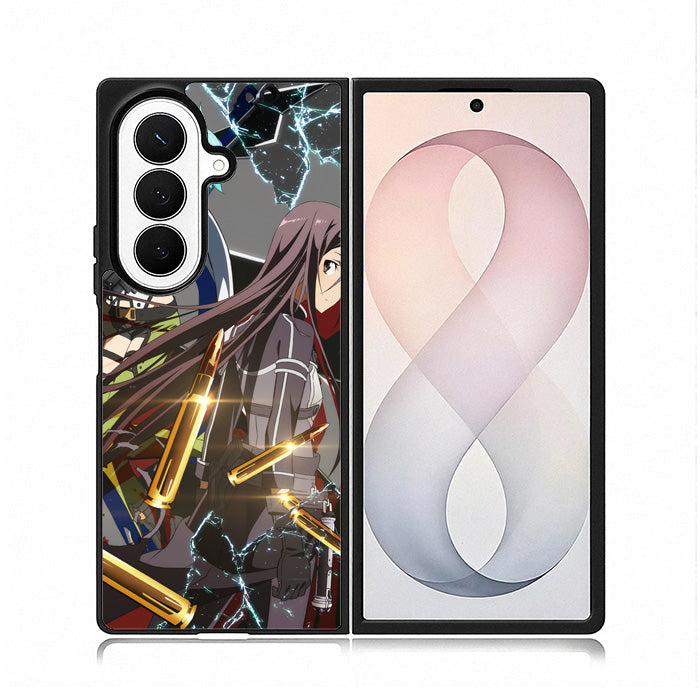 Sword Art Online Season 2 , Kirito and Sinon Samsung Galaxy Z Fold 8 Ultra Case BC1675