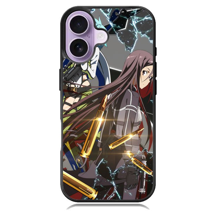 Sword Art Online Season 2 , Kirito and Sinon iPhone 17 Case BC1675