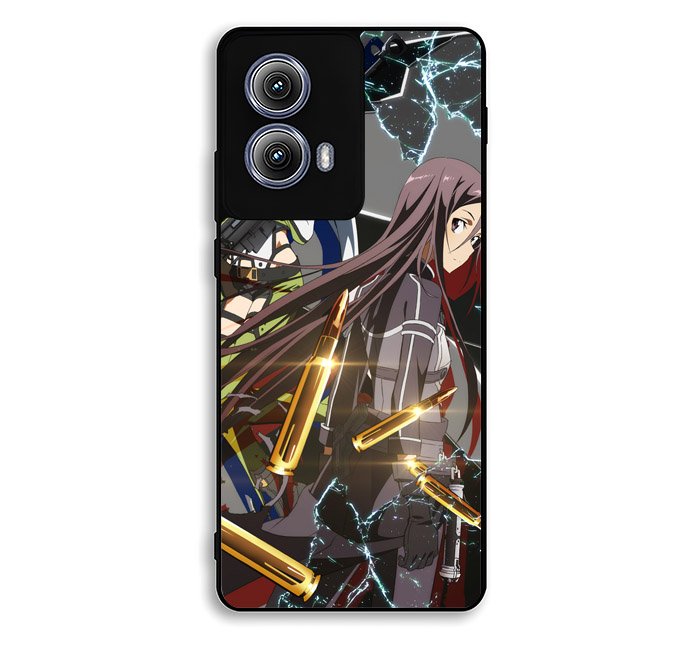 Sword Art Online Season 2 , Kirito and Sinon Motorola Moto Edge 2024 Case BC1675