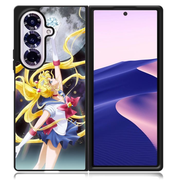 Sailormoon, Pretty Soldier Samsung Galaxy Z Fold 7 5G Case BC1676