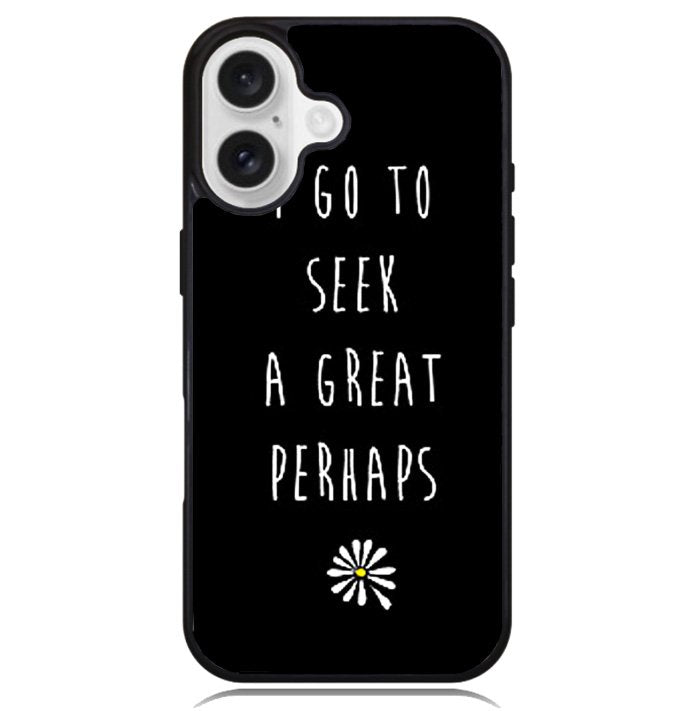 Quote John Green Case iPhone 16 BC1678