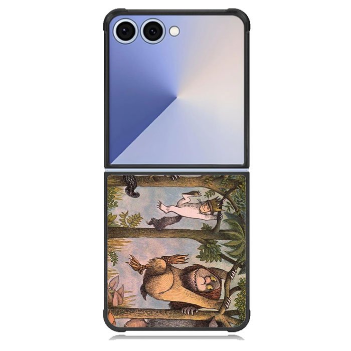 Where The Wild Things Are funny Samsung Galaxy Z Flip 7 Case BC1679