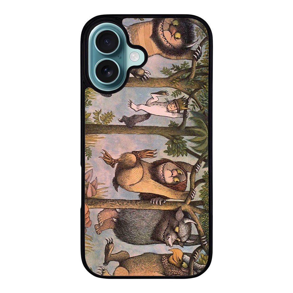 Where The Wild Things Are funny Case iPhone 16 Plus BC1679