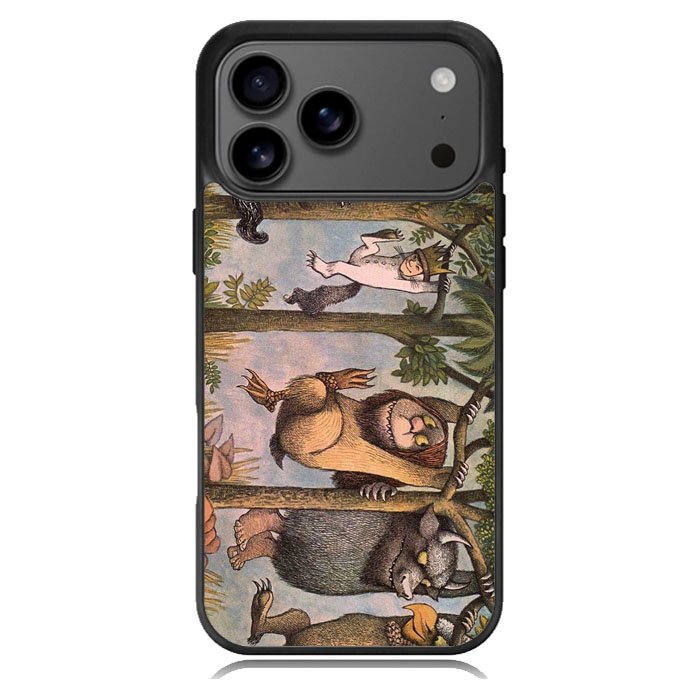 Where The Wild Things Are funny iPhone 17 Pro Max Case BC1679