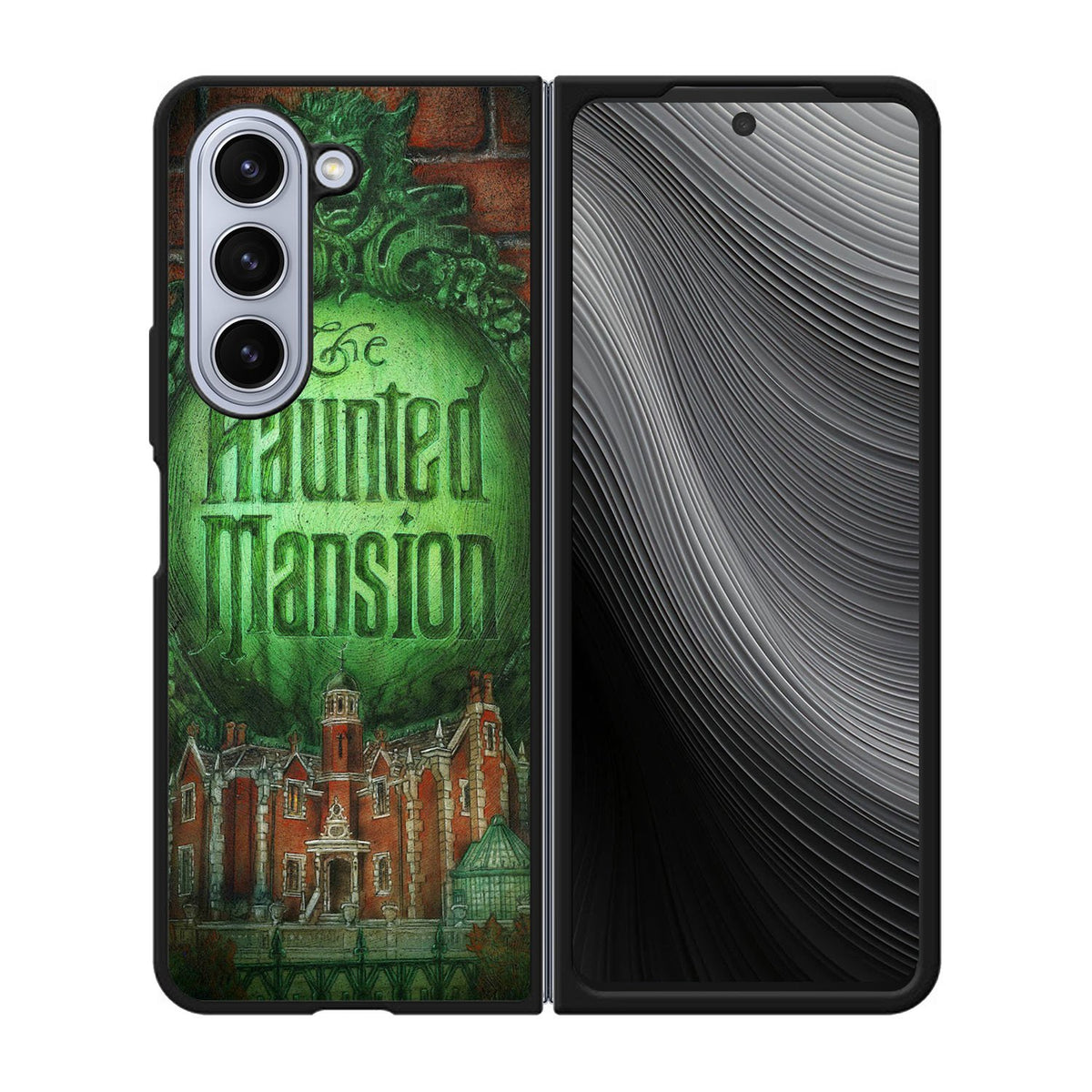 The Haunted Mansion Logo Case Samsung Galaxy z Fold 5 5G BC1681
