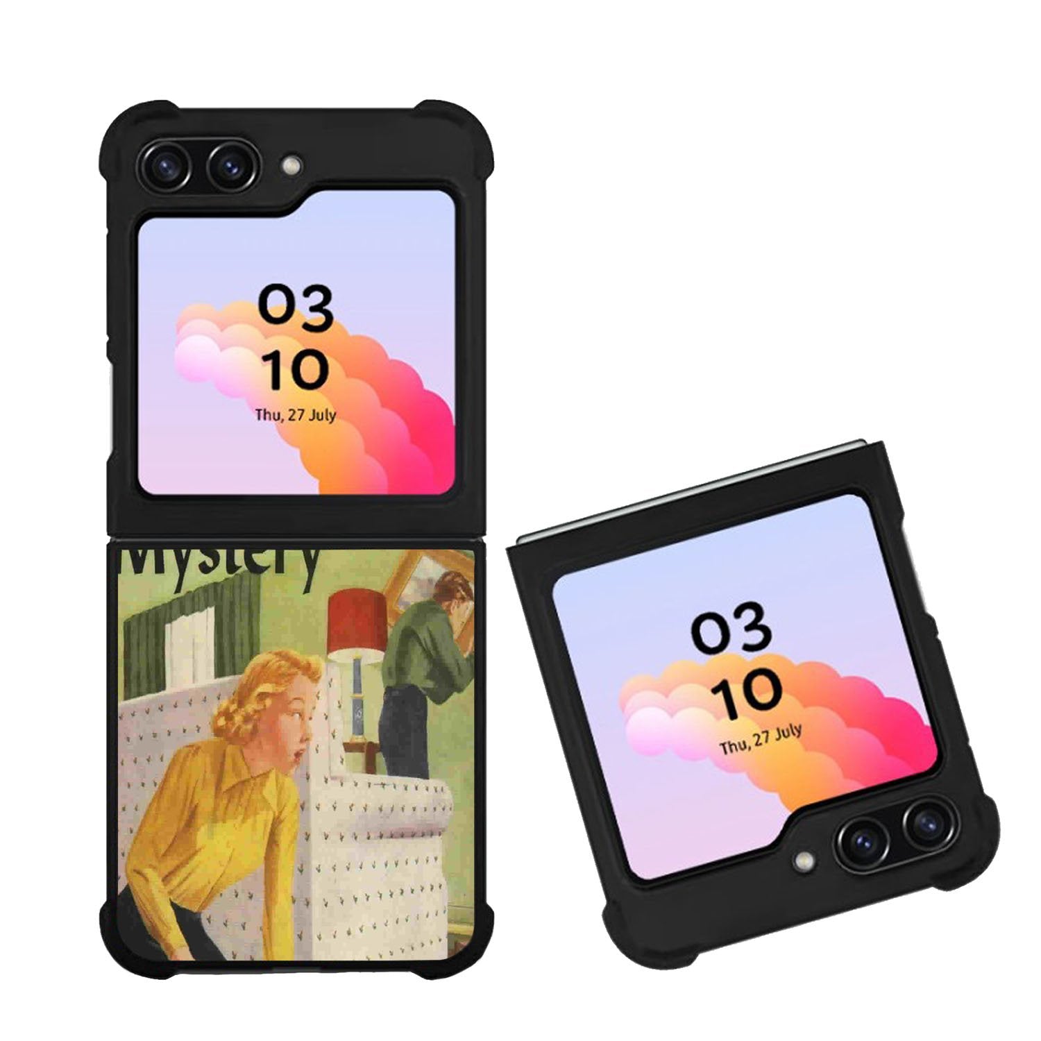 Retro Nancy Drew Case Samsung Galaxy Z Flip 5 5G BC1682