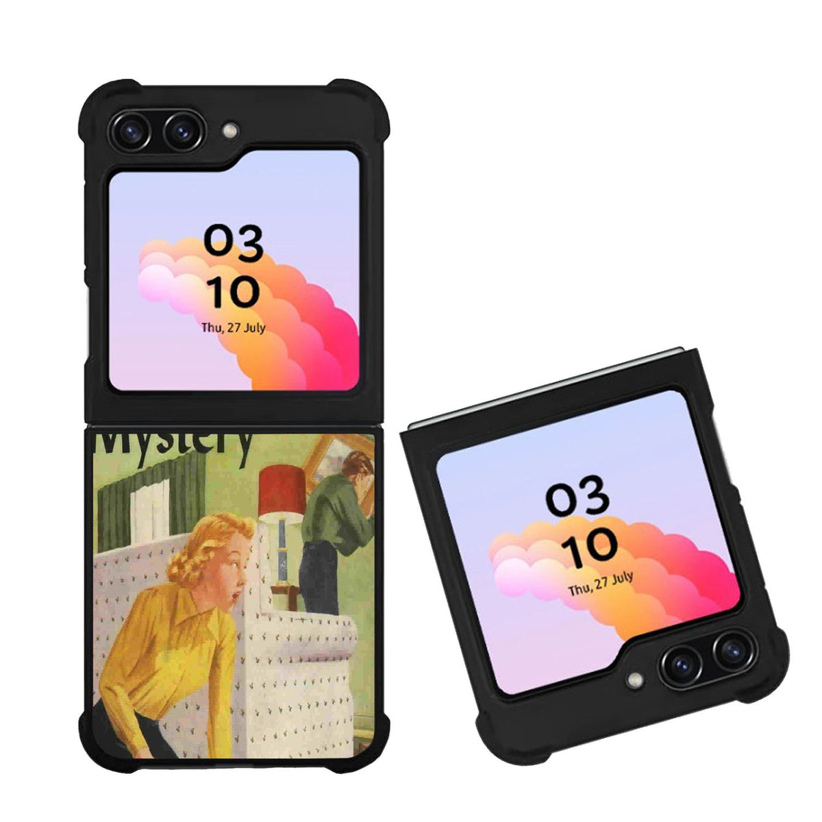 Retro Nancy Drew Case Samsung Galaxy Z Flip 5 5G BC1682