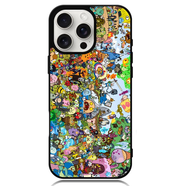 Adventure Time All Characters Case iPhone 16 Pro BC1683