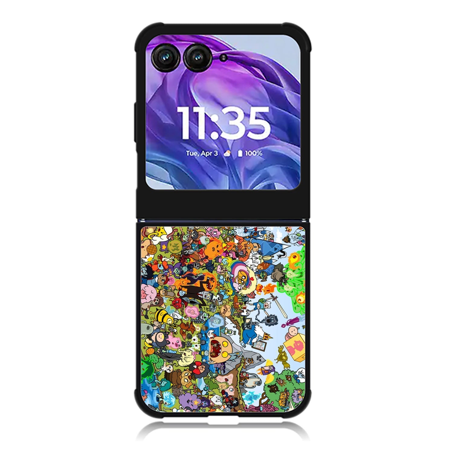 Adventure Time All Characters Motorola Moto Razr 2024 , Moto Razr 50 Case FE1683