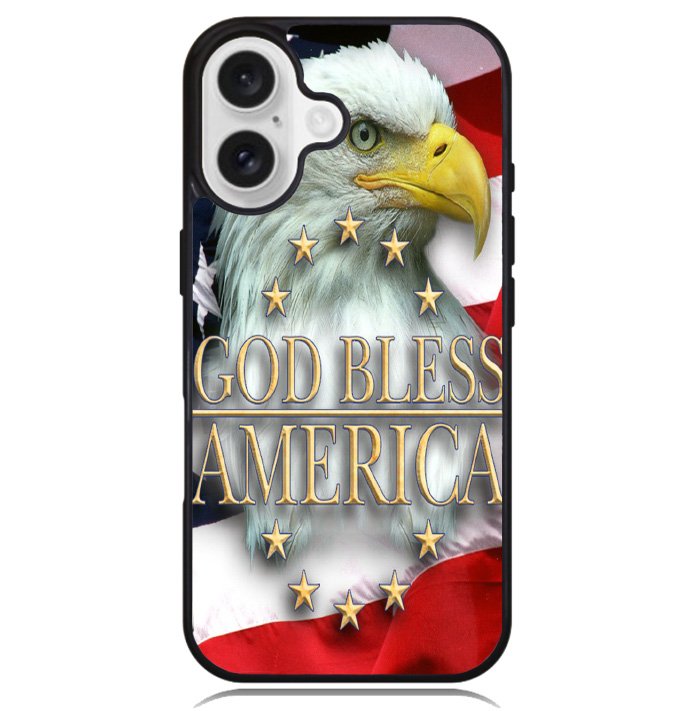 American Patriotic Eagle Case iPhone 16 BC1686