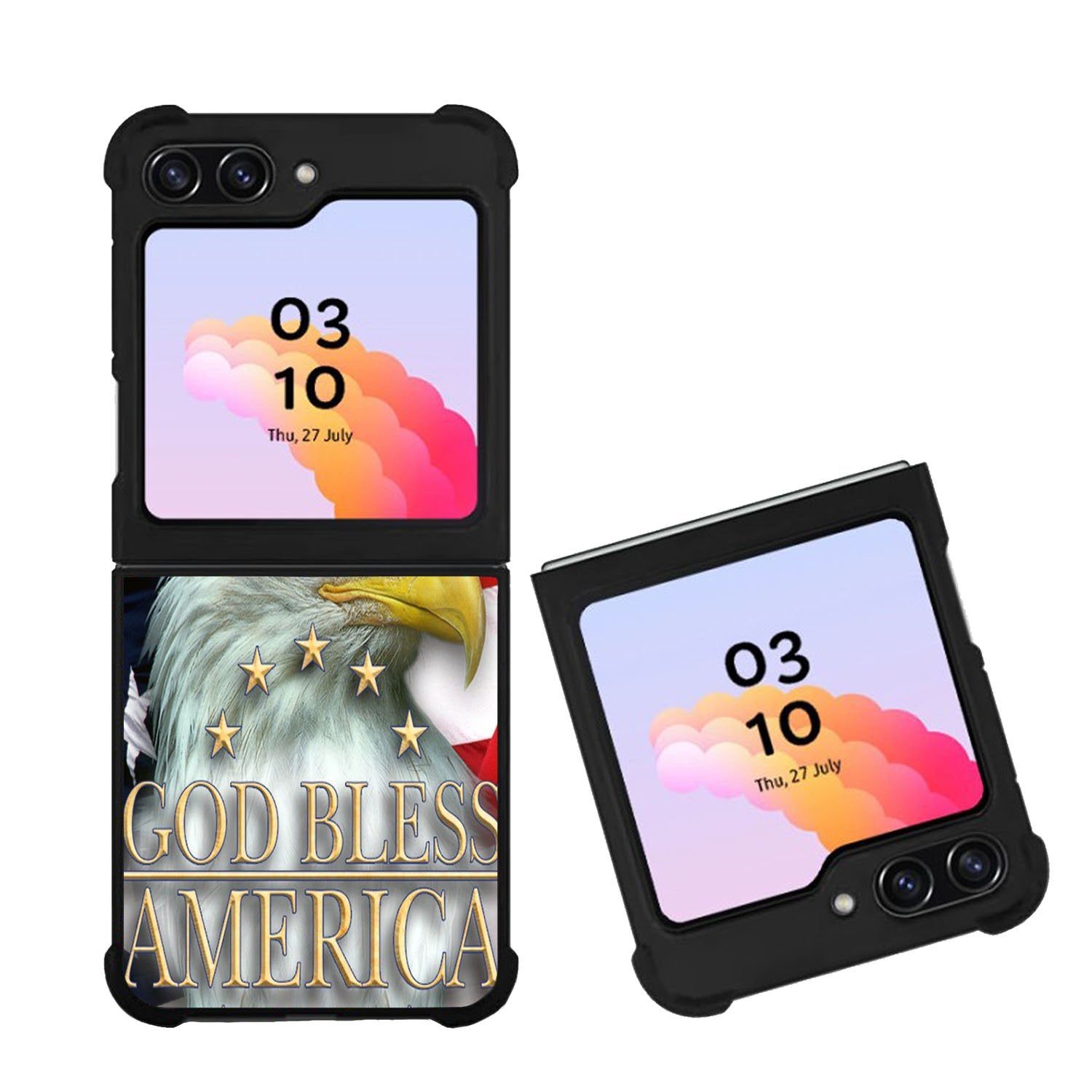 American Patriotic Eagle Case Samsung Galaxy Z Flip 5 5G BC1686