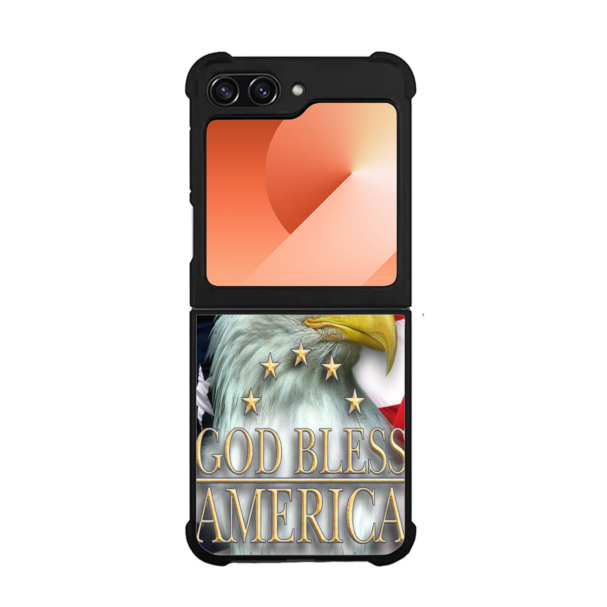 American Patriotic Eagle Case Samsung Galaxy Z Flip 6 5G BC1686