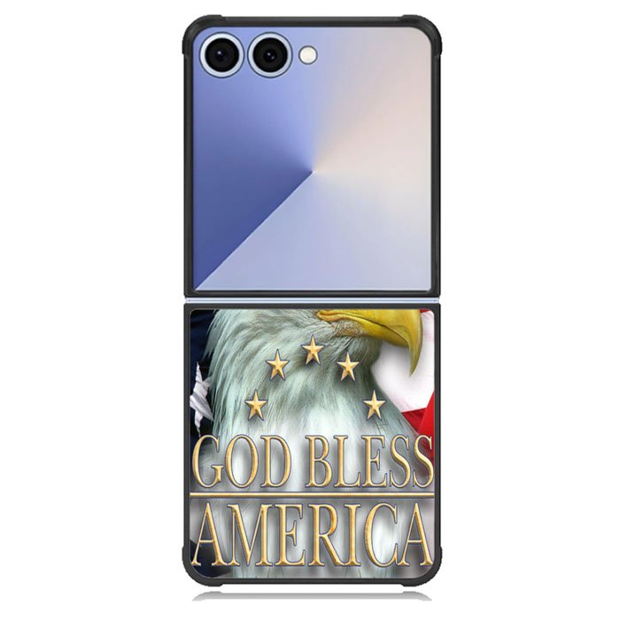 American Patriotic Eagle Samsung Galaxy Z Flip 7 Case BC1686