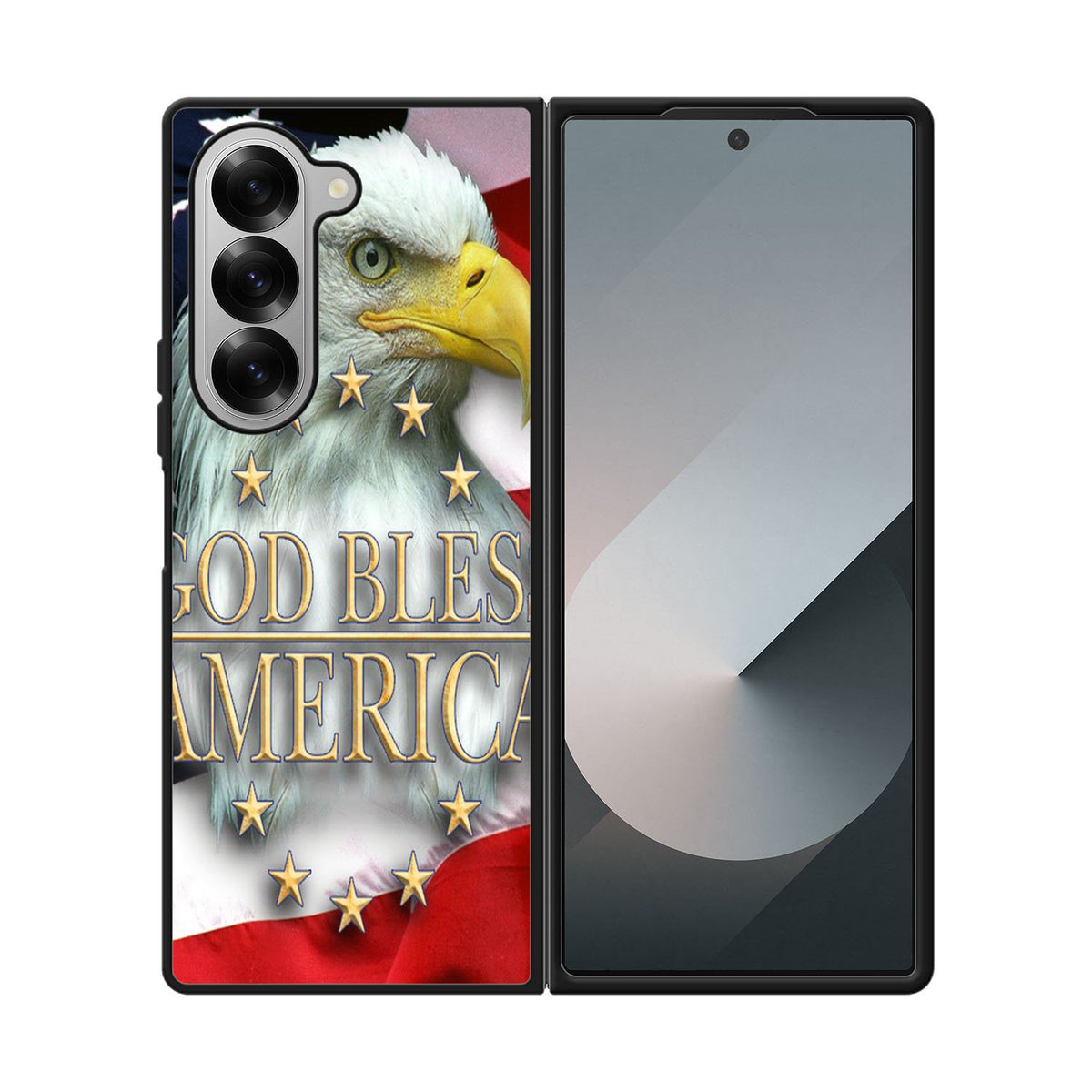 American Patriotic Eagle Case Samsung Galaxy Z Fold 6 5G BC1686