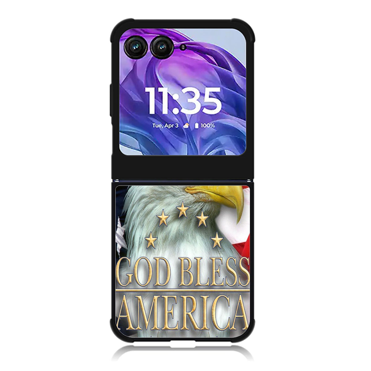 American Patriotic Eagle Motorola Moto Razr 2024 , Moto Razr 50 Case FE1686