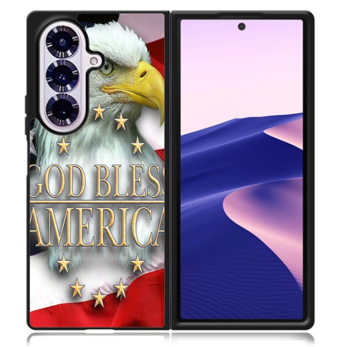 American Patriotic Eagle Samsung Galaxy Z Fold 7 5G Case BC1686