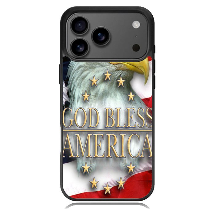 American Patriotic Eagle iPhone 17 Pro Case BC1686