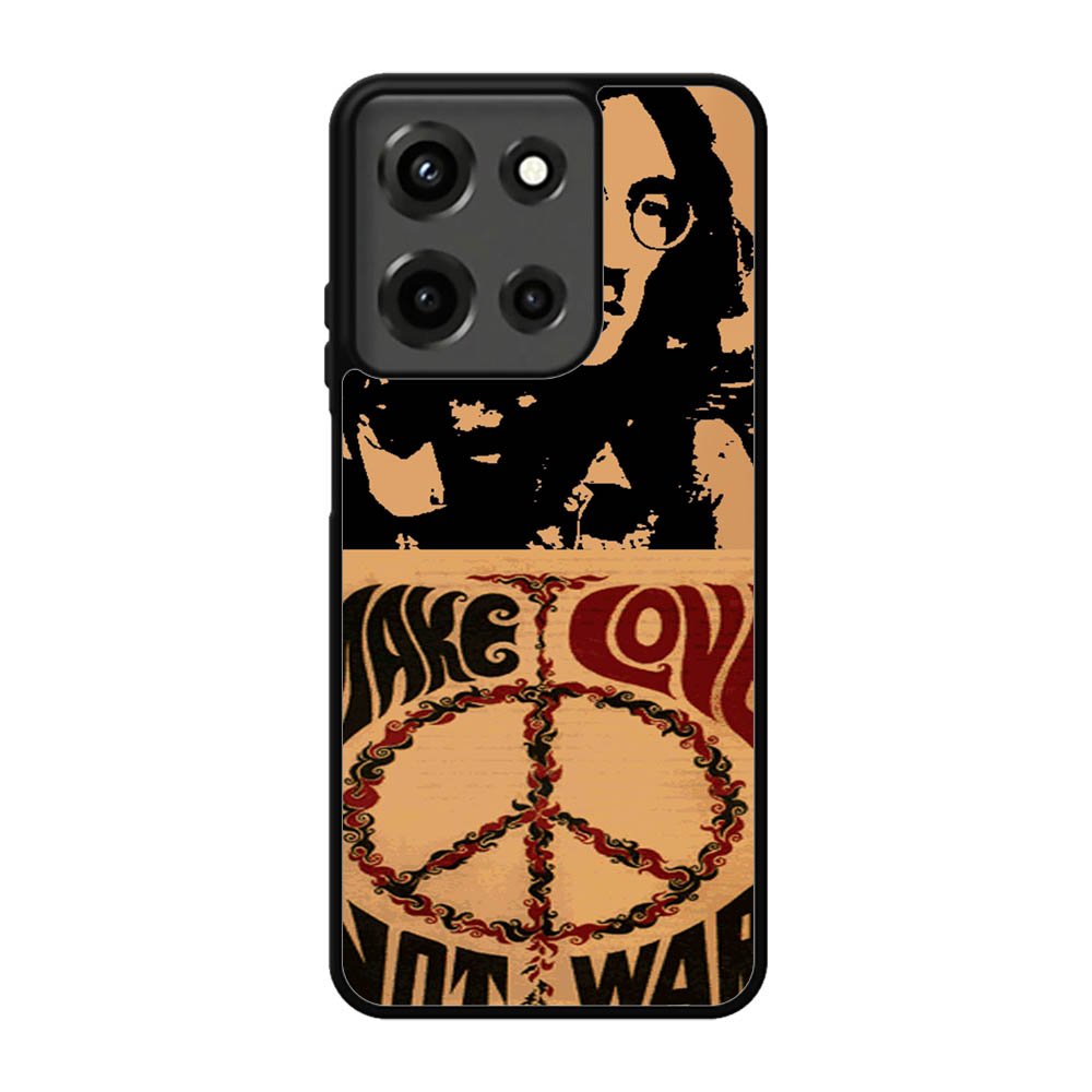 John Lennon Peace and Love Motorola Moto G 5G 2025 Case BC1687