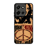 John Lennon Peace and Love Motorola Moto G 5G 2025 Case BC1687