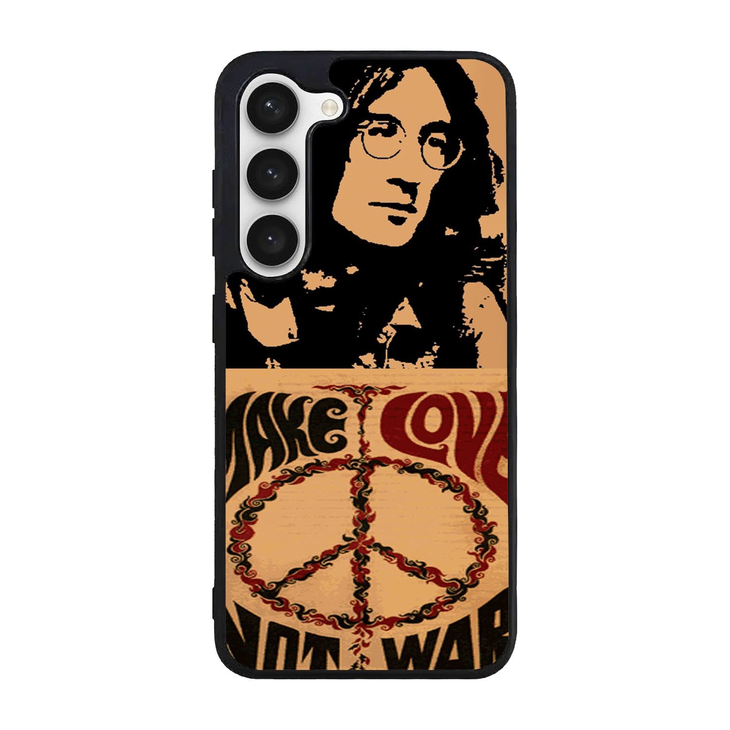 John Lennon Peace and Love Case Samsung Galaxy S23 FE 5G BC1687