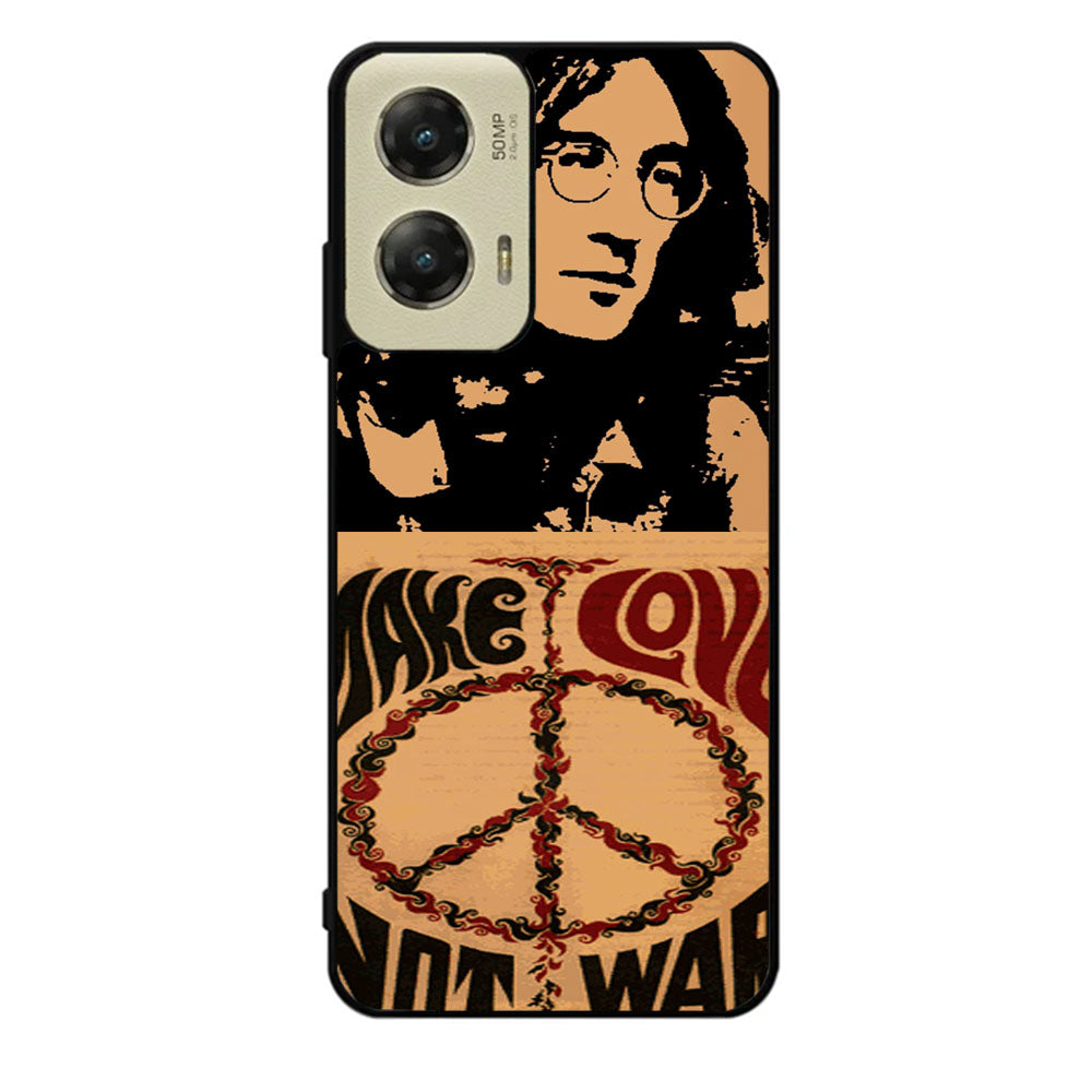 John Lennon Peace and Love Case Motorola Moto G Stylus 2024 5G BC1687