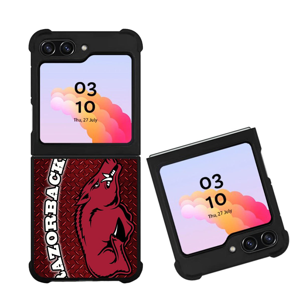 Arkansas Razorbacks Logo Mascot Case Samsung Galaxy Z Flip 5 5G BC1689